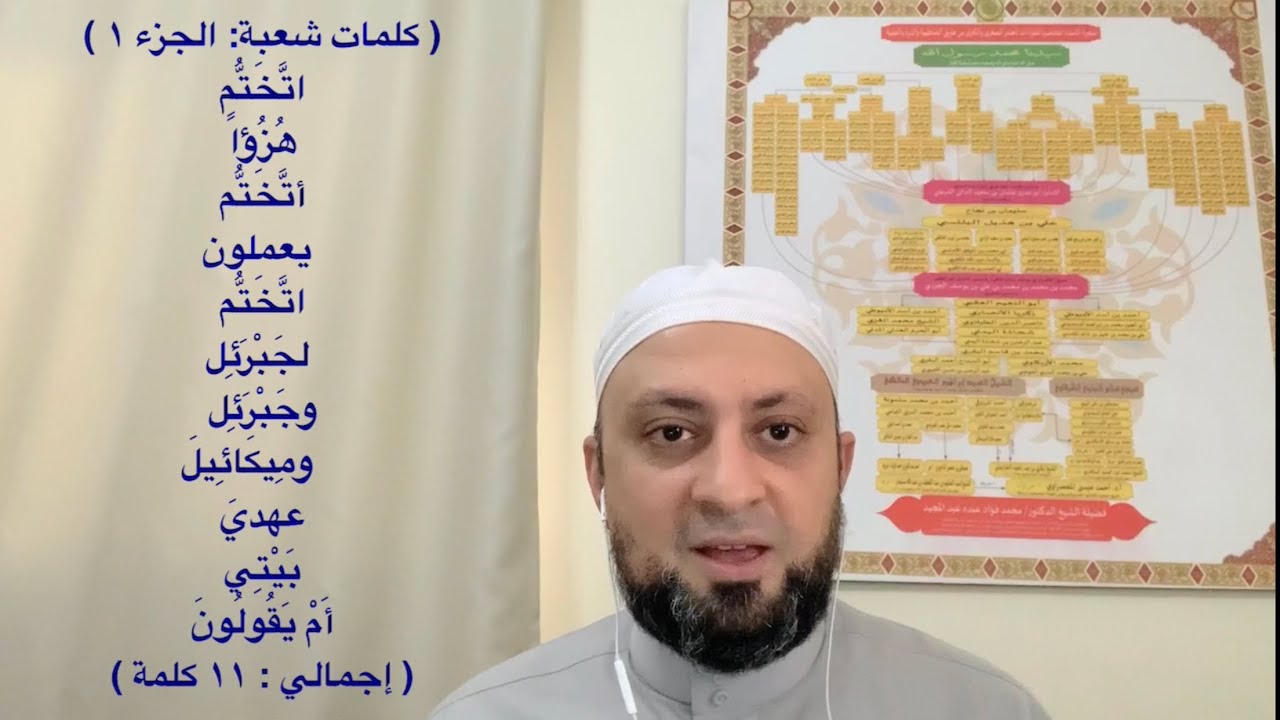 روايتي شعبة وحفص- الجزء ١ (الكلمات المختلف فيها بين الروايتين أداءً وتوجيهاً) د. محمد فؤاد عبدالمجيد