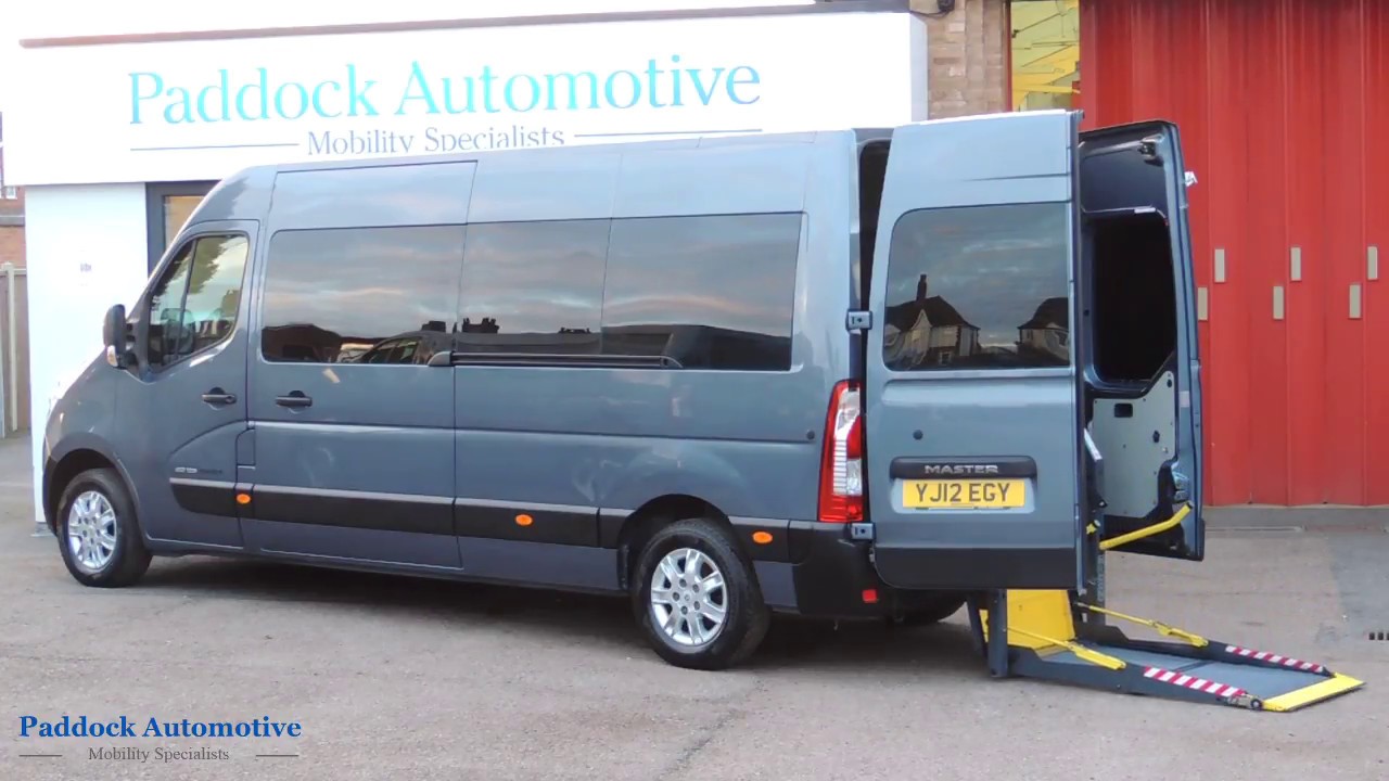 Renault Master Automated Wheelchair Adapted Vehicle