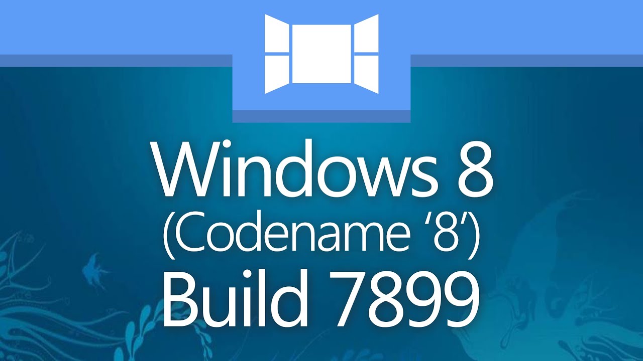 Windows 8 Build 7899: 