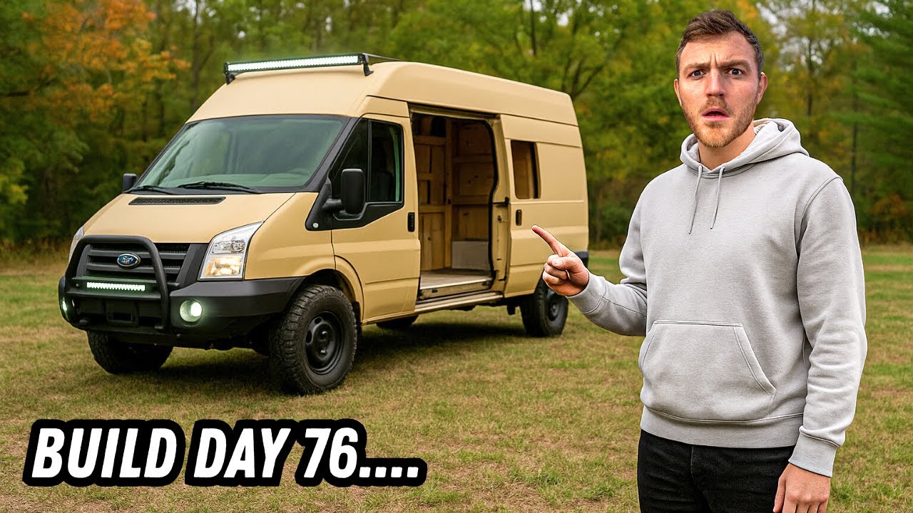 I’m Never Doing This Again! (Building My Dream Camper Van From Scratch)