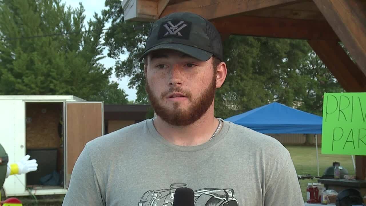 Eyewitness recounts seeing shooter at Trump rally on building's roof