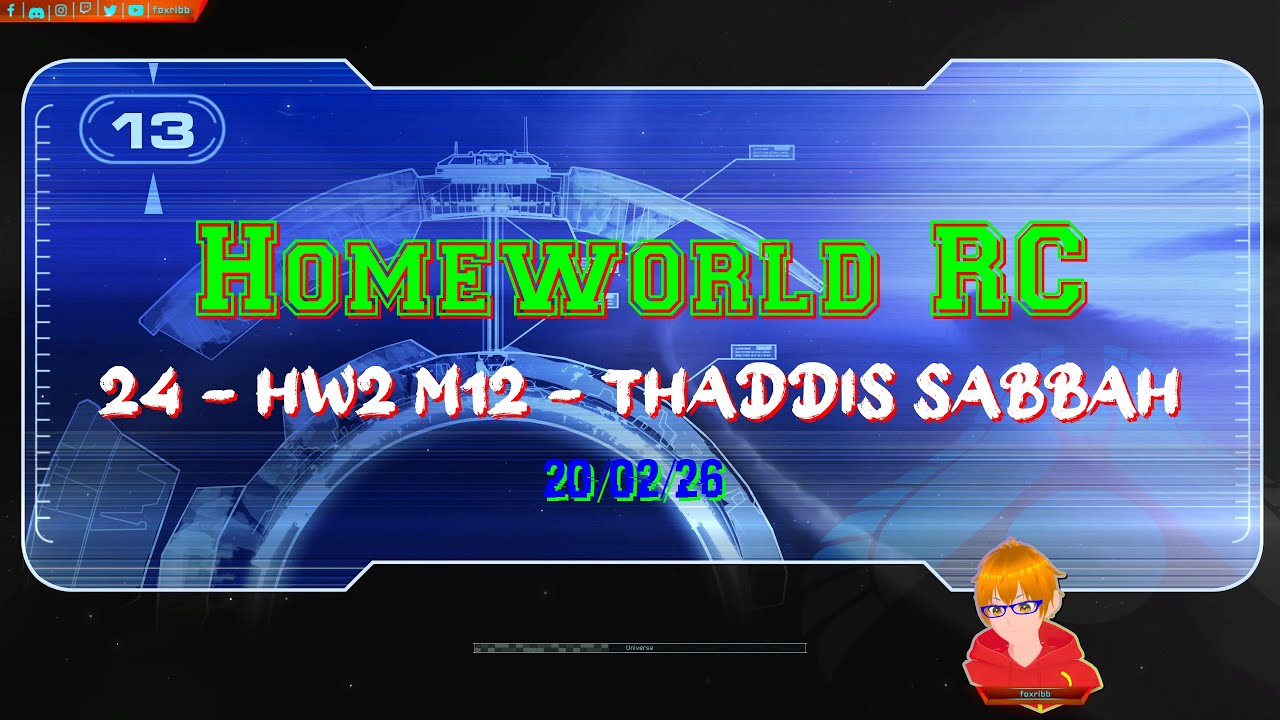 Homeworld RC - #24 [4K] - HW2 M12 - Thaddis Sabbah - 20/02/26