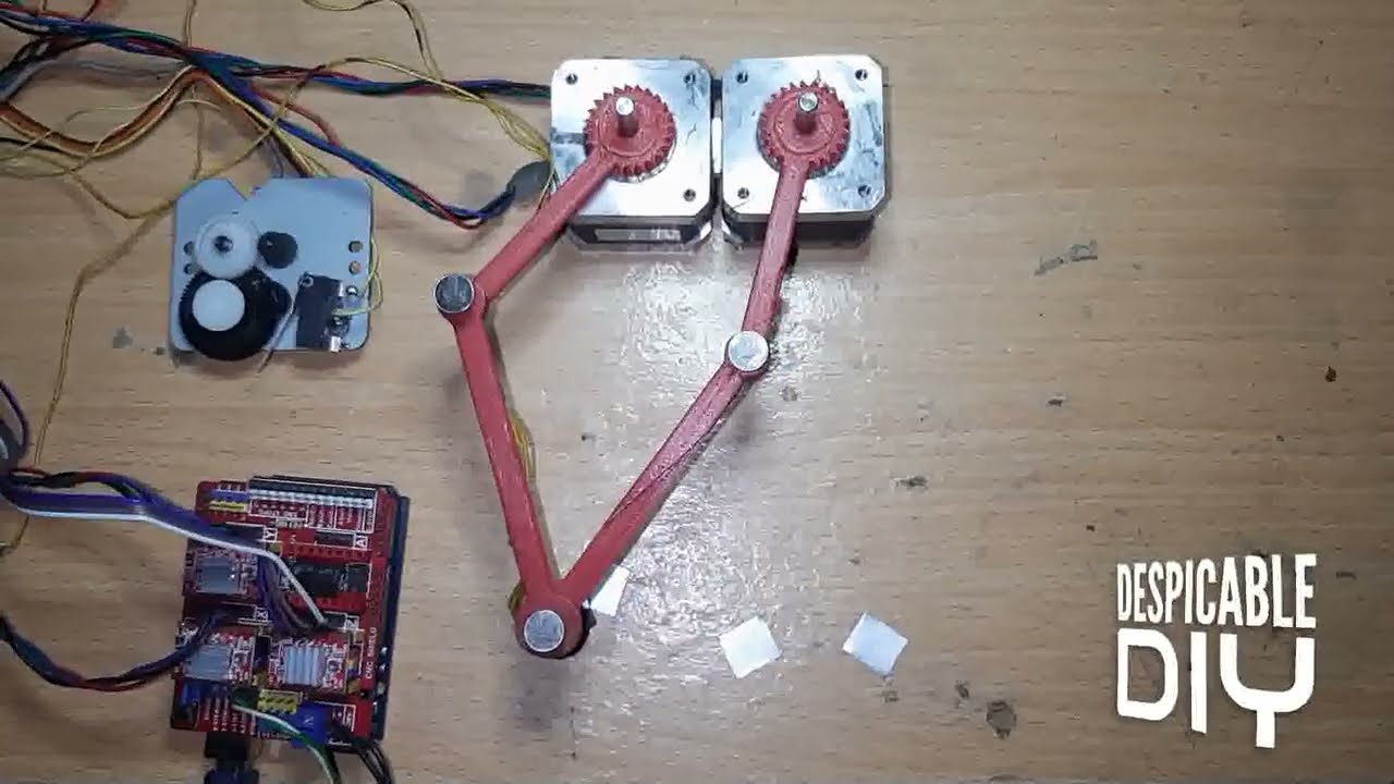 Amazing Dual Arm SCARA Robot: Magnetic Pick and Place Technology in Action!