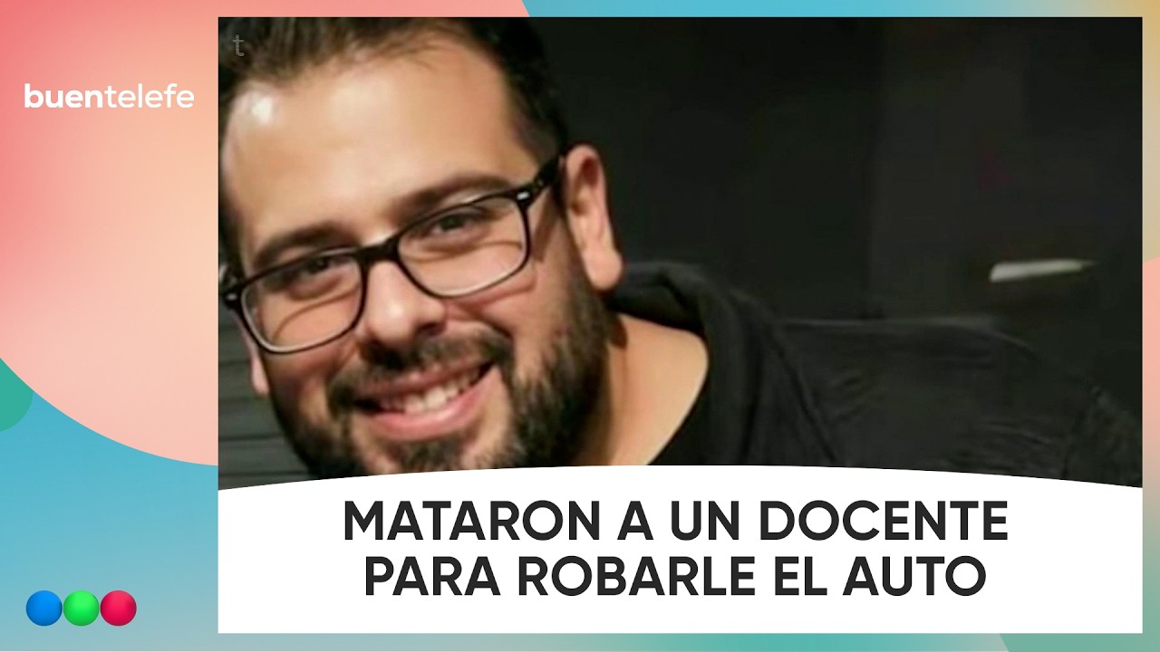 Un DOCENTE fue ASESINADO a BALAZOS en VIRREY DEL PINO #BuenTelefe