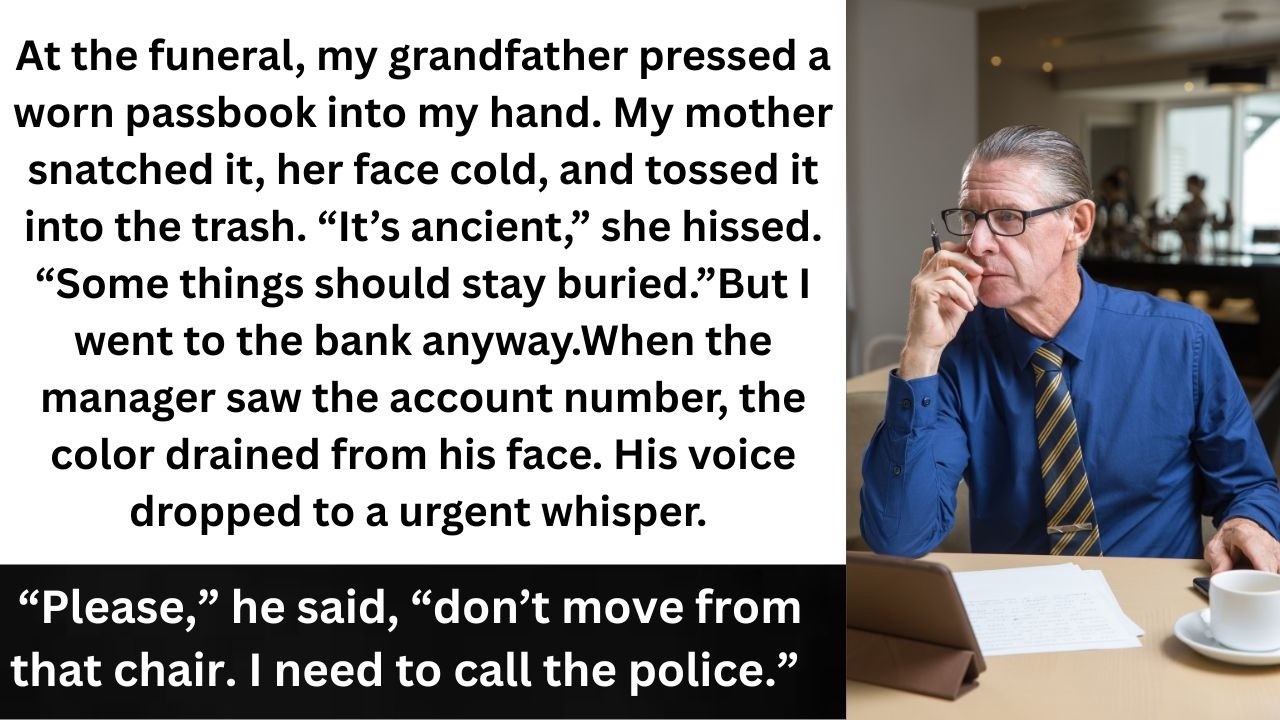 My Grandpa Left Me a Secret. The Bank Manager Panicked When He Saw It.