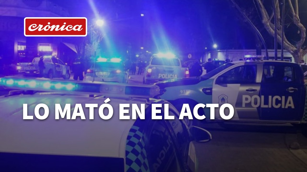 As&iacute; ejecut&oacute; un polic&iacute;a al delincuente que intent&oacute; robar a una pareja