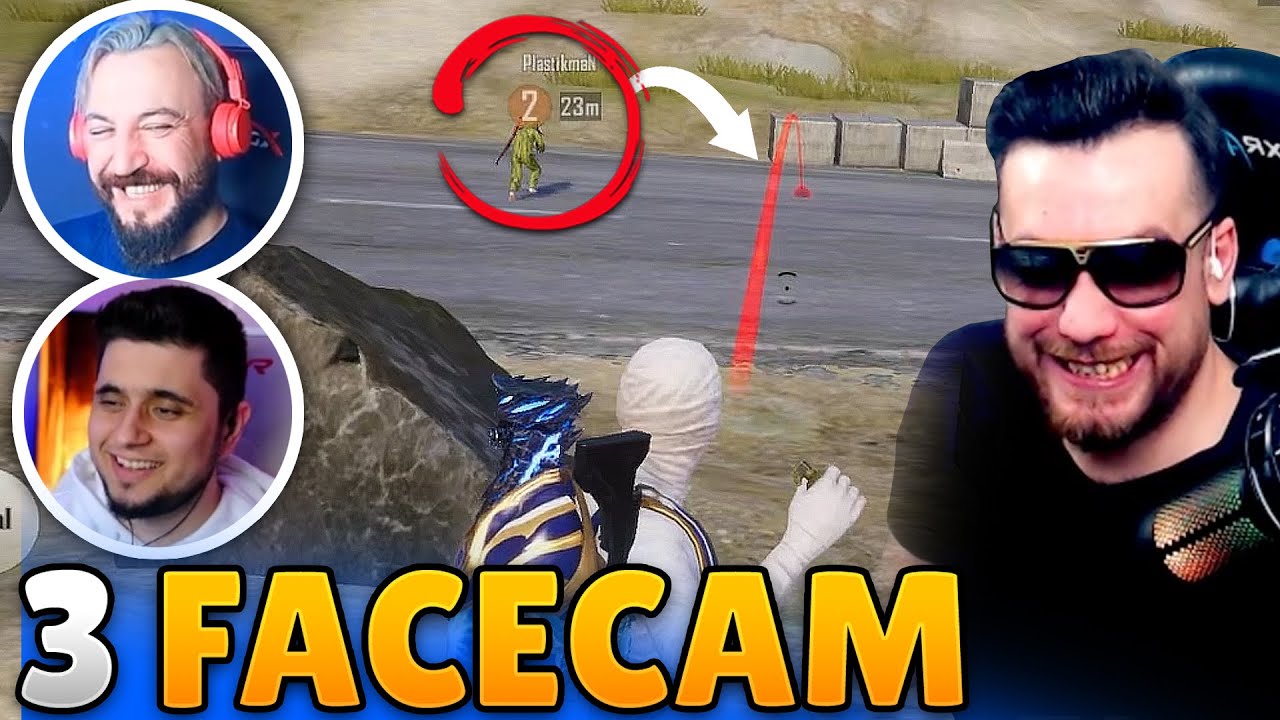 3 FACECAM ÖZLENEN EKİP TOPLANDI  - Pubg Mobile