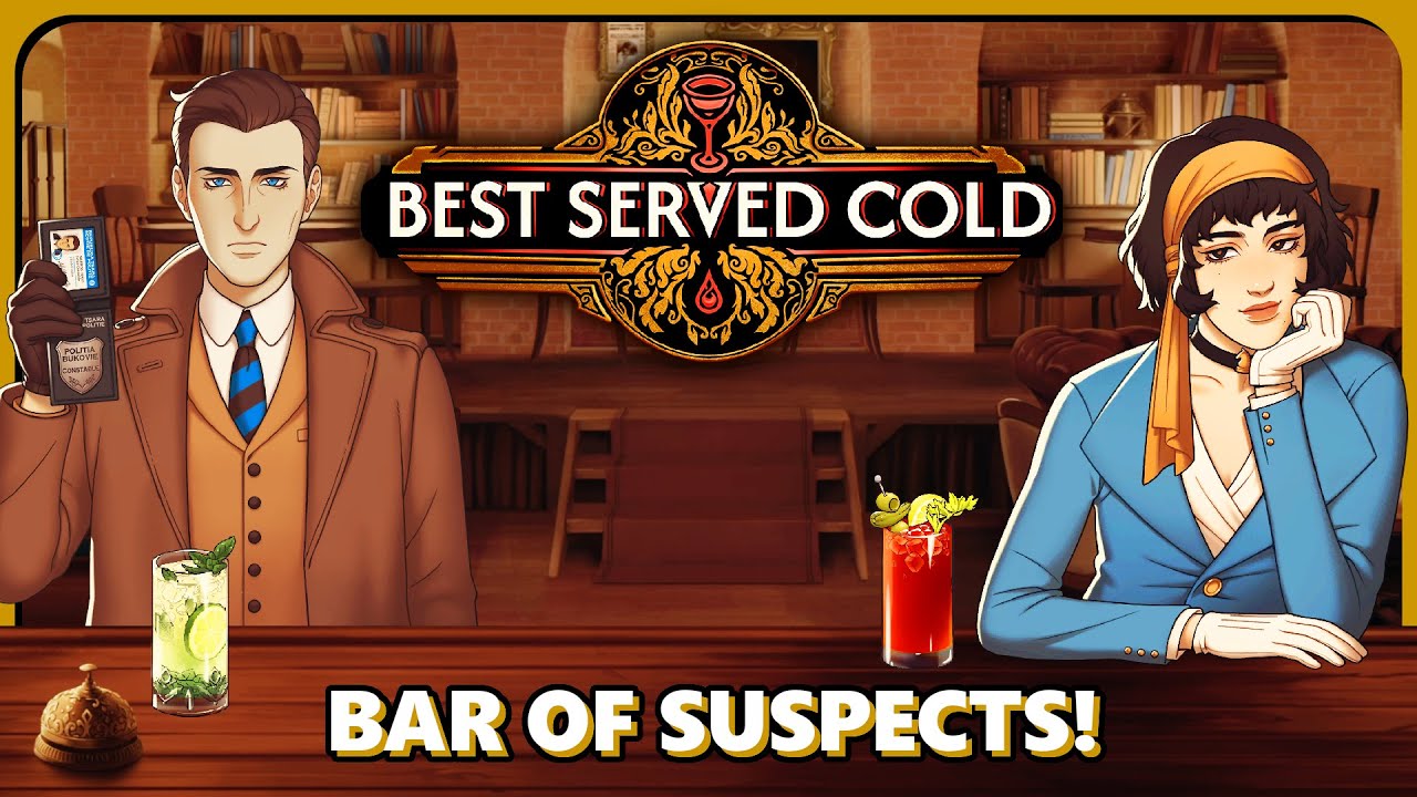 INVESTIGATING A BARTENDING MURDER MYSTERY! Best Served Cold