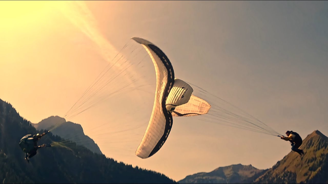 this is acro paragliding | Luke De Weert & Lukas Neu | FPV Drone