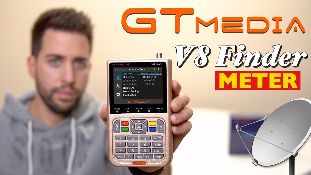 TV Satélite muy FACIL y BARATO con GTMedia V8 Finder Meter | Review y Tutorial