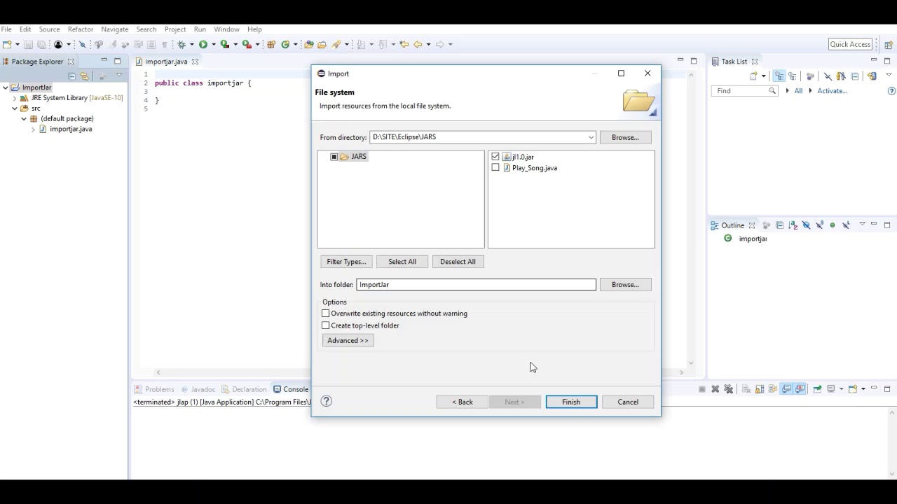 Как импортировать JAR-файл в Eclipse IDE &mdash; шаги