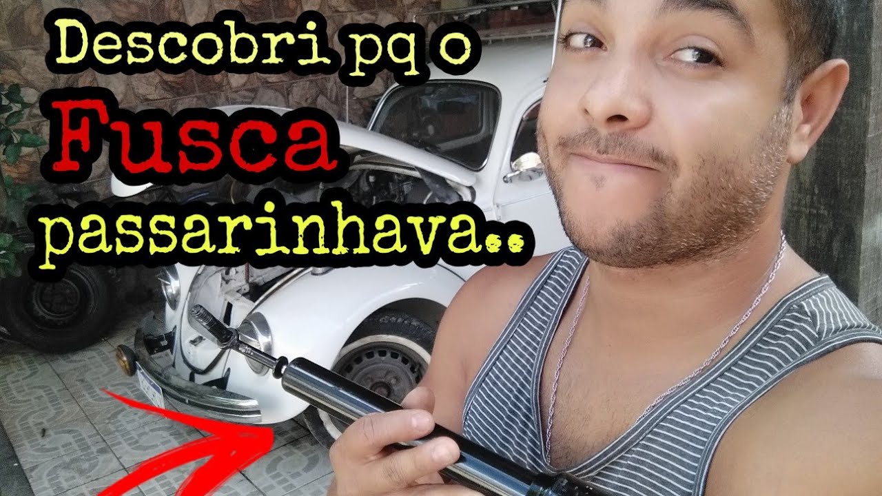 Descobri porque o Zitinha ficava passarinhando ....