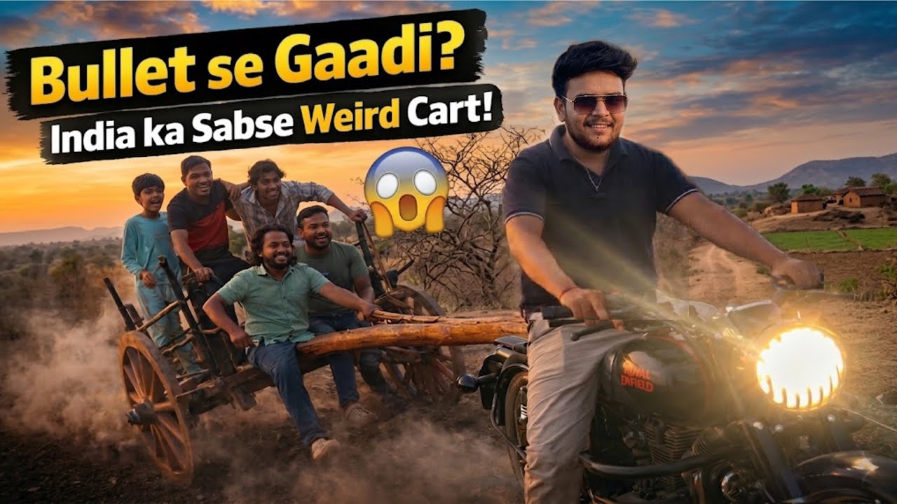 Bailgaadi❌ nahi BULLETGAADI✅ ll Converting my Royal enfield in Bulletcart ll 