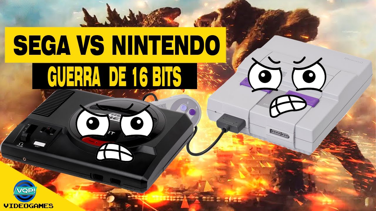 ⚡   SEGA VS NINTENDO GUERRA DE VERSIONES DE JUEGOS DE 16 BITS #VQP