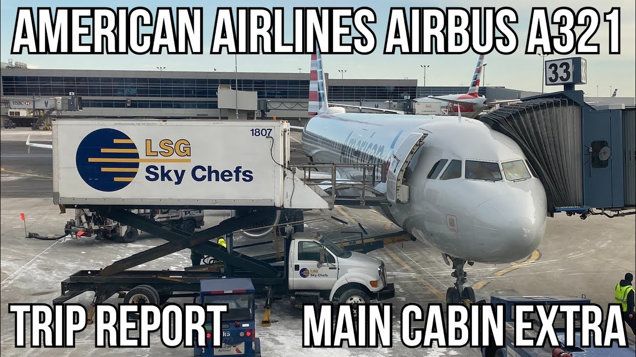 [TRIP REPORT] American Airlines Airbus A321 (MAIN CABIN EXTRA) New York (JFK) - Charlotte (CLT)