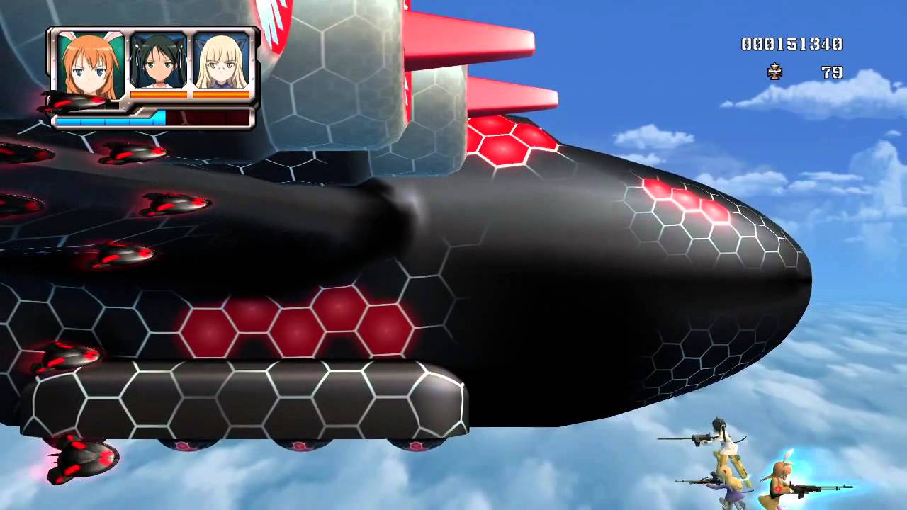 Strike Witches Shirogane no Tsubasa — Gameplay {Xbox 360} {60 FPS}