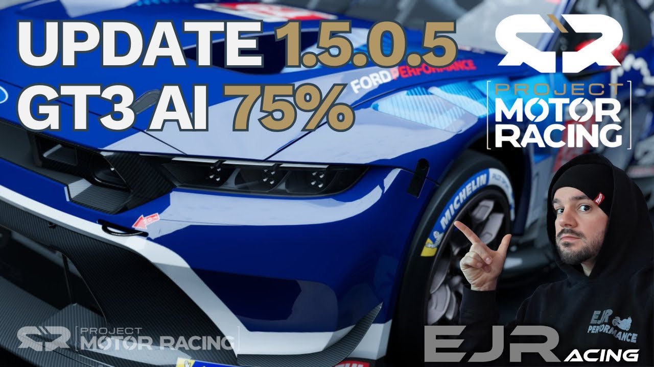 Project Motor Racing - Update 1.5.0.5 -  GT3 AI 75% - Is It Better?