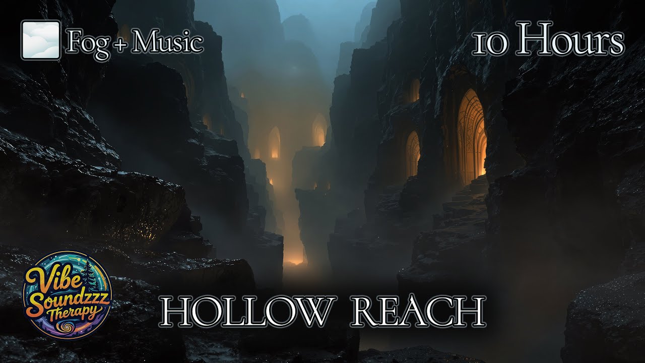 HOLLOW REACH &ndash; Fog & Ambient Music | 10 HOURS [4K] Deep Focus Mist Ambience