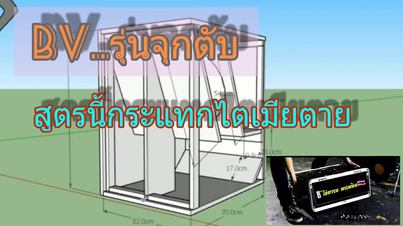 สูตร เครื่องเสียงกลางแจ้ง #รุ่นกระแทกไตเมียตาย