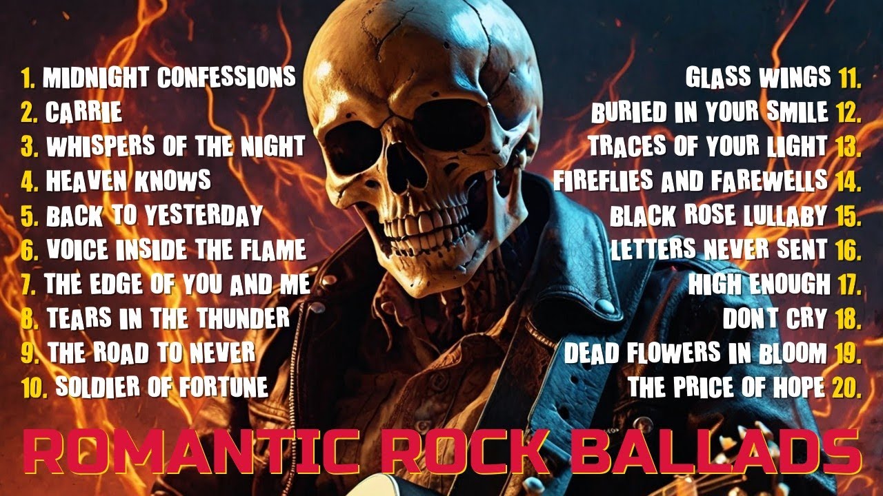 HEARTFELT ROCK BALLADS 🎸 Emotional Slow Rock 2025 &ndash; Best Songs