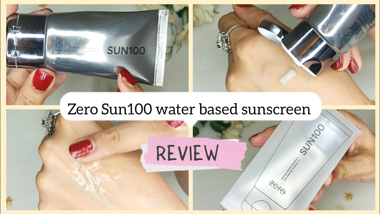 Солнцезащитный крем Zero Sun100 | Солнцезащитный крем на водной основе | SPF 100 | Подходит для ч...