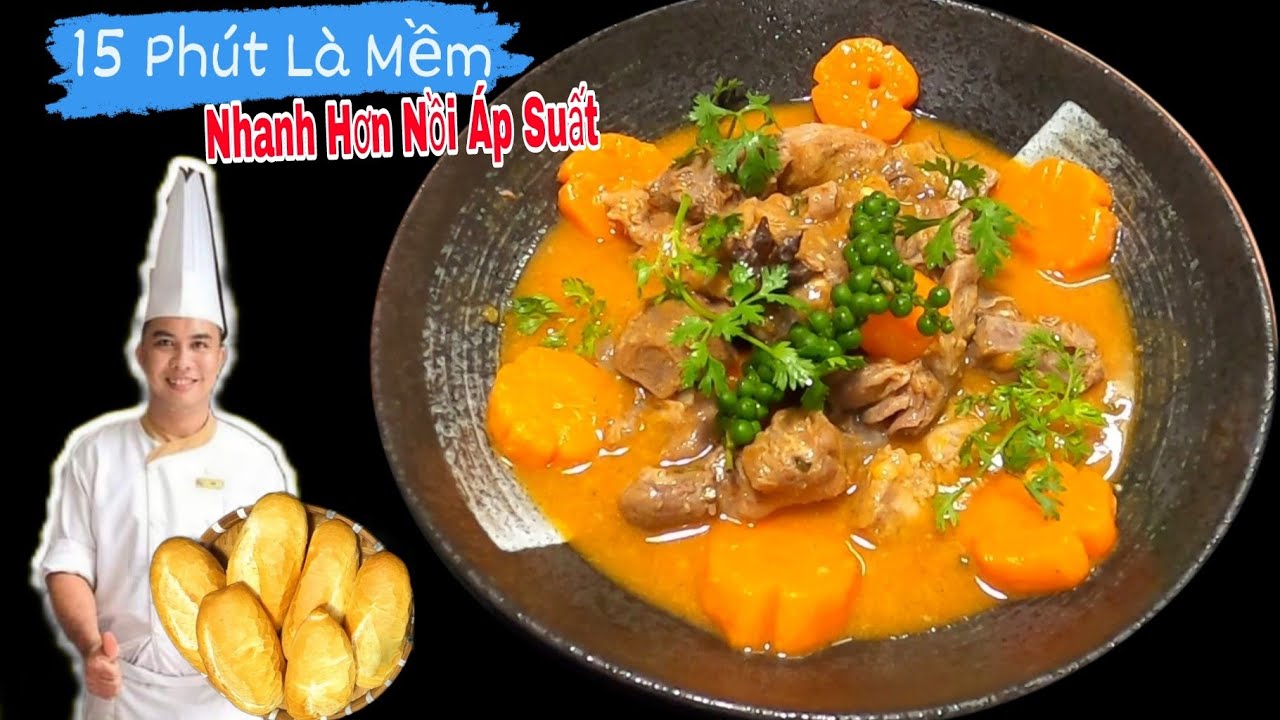 Mẹo Hầm Bò Siêu Nhanh Chỉ 15 Phút Là Mềm Tiết Kiệm Gas