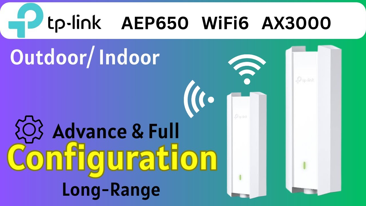How To Setup TP-Link AEP650 AX3000-Outdoor| How Advance Settings TP-Link AEP650 WiFi6 AX3000 #tplink