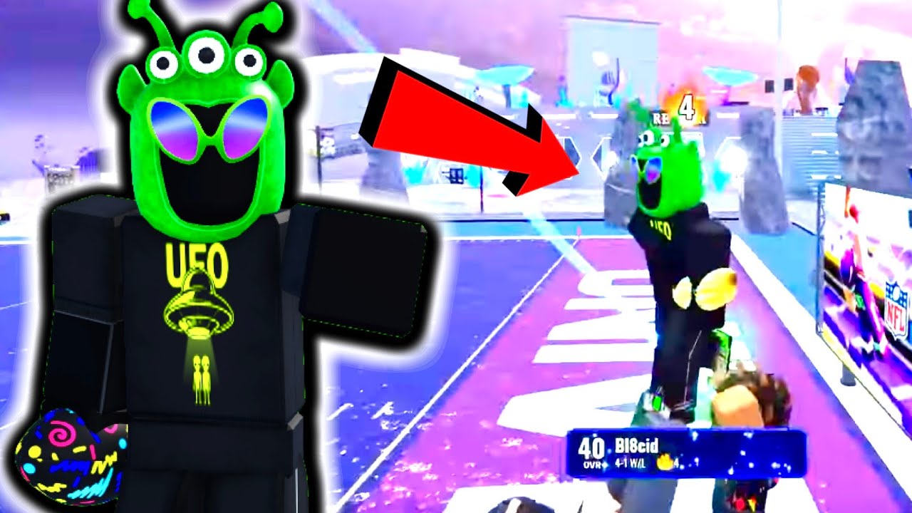 Goofy Alien Takes Over the Park in NFL Universe Football!