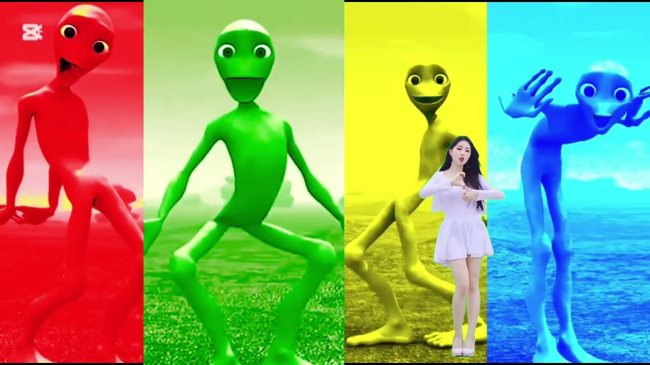 Green alien dance | #23