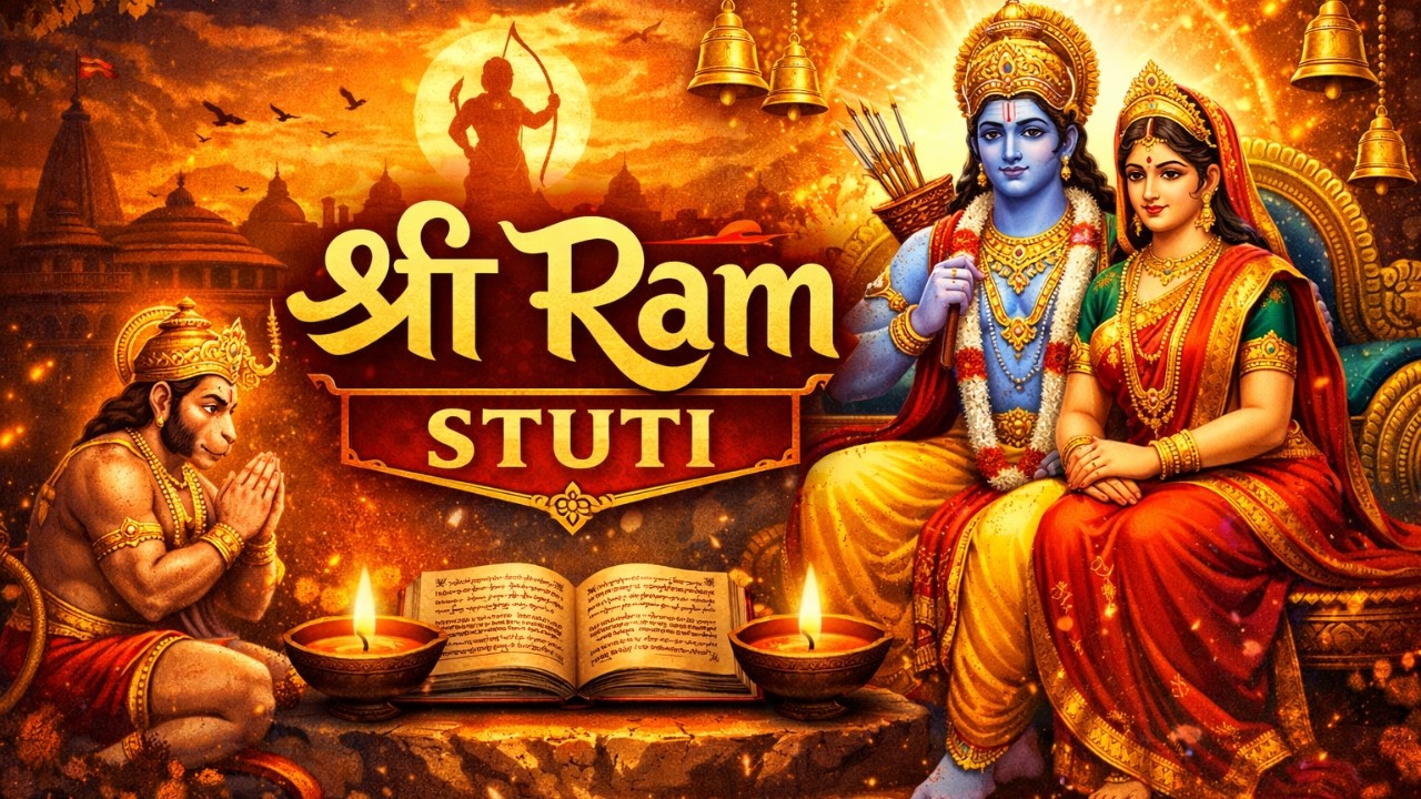 Shri Ram Stuti | श्री राम स्तुति | Shree Ram Chandra Kripalu Bhajman | Ram Bhajan | Jai Shri Ram