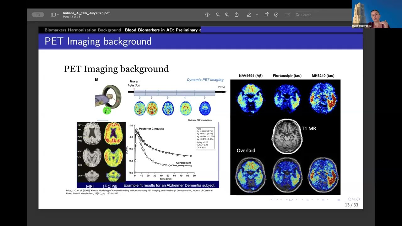 Statistical and AI Methods for Health Data Science Seminar -- PET Imaging