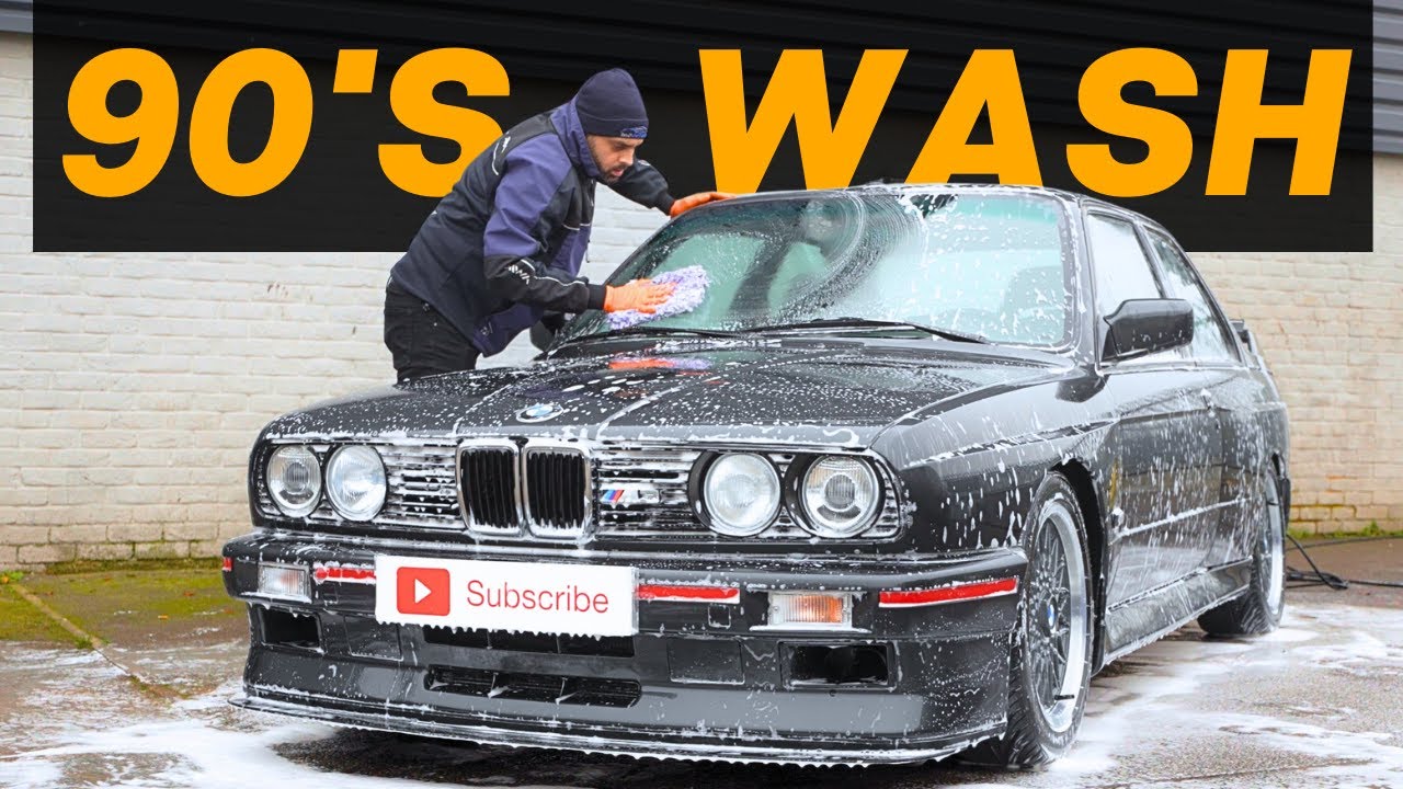 Classic BMW 3 Series M3 Wash & Wax - Full Car Detailing