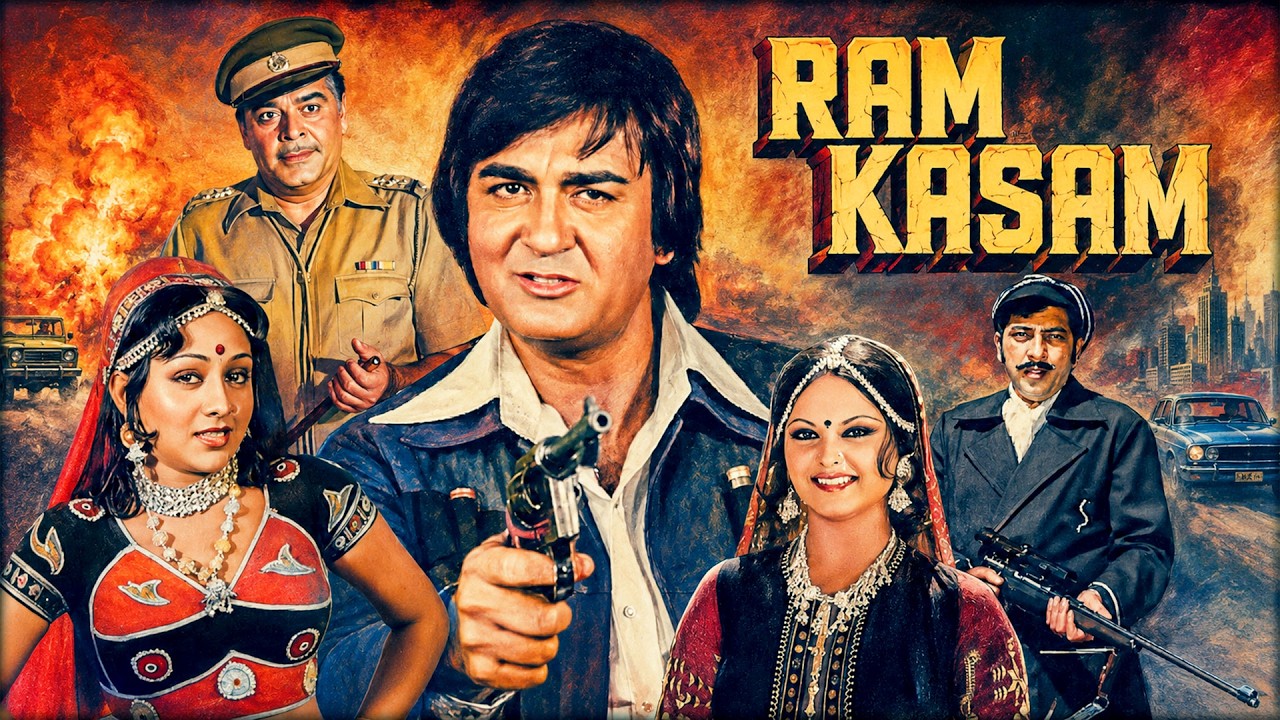 Ram Kasam (1978) - मां से बिछड़ा बेटा बना चंबल का सबसे बड़ा डाकू 💔 Sunil Dutt, Rekha, Amjad Khan