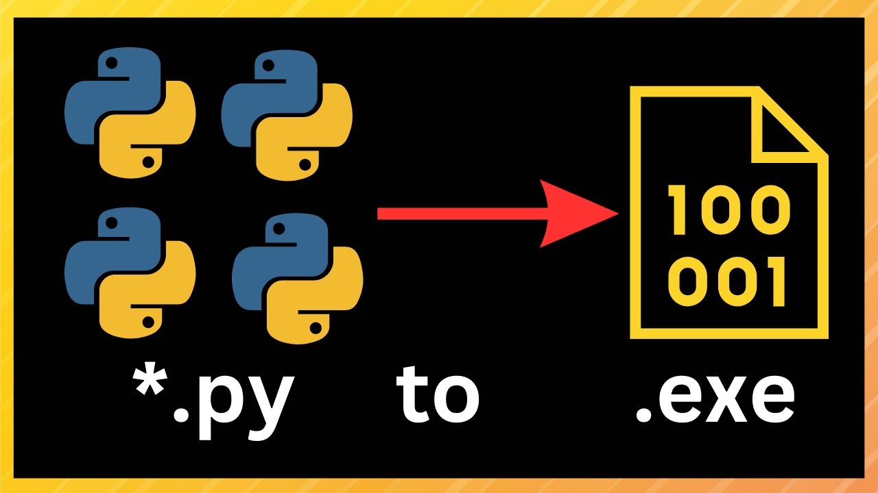 Как скомпилировать файлы Python в EXE!