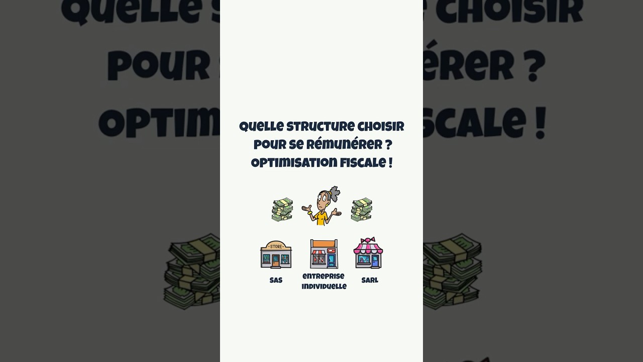 Quelle structure choisir pour se r&eacute;mun&eacute;rer ? Optimisation fiscale ! 💼📊