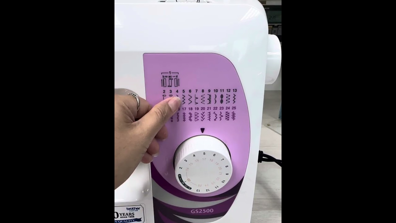 Hướng dẫn máy may gia đình Brother GS2500