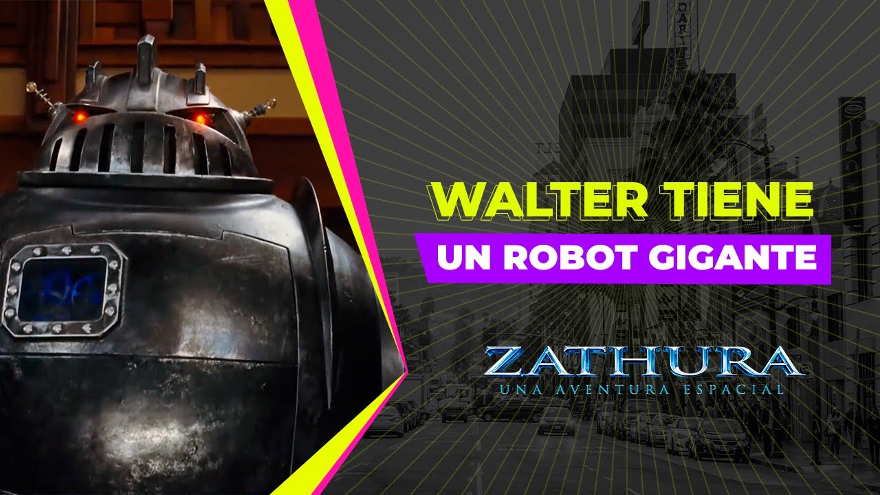 El robot de Walter sale de su escondite | Zathura | Hollywood Clips en Español
