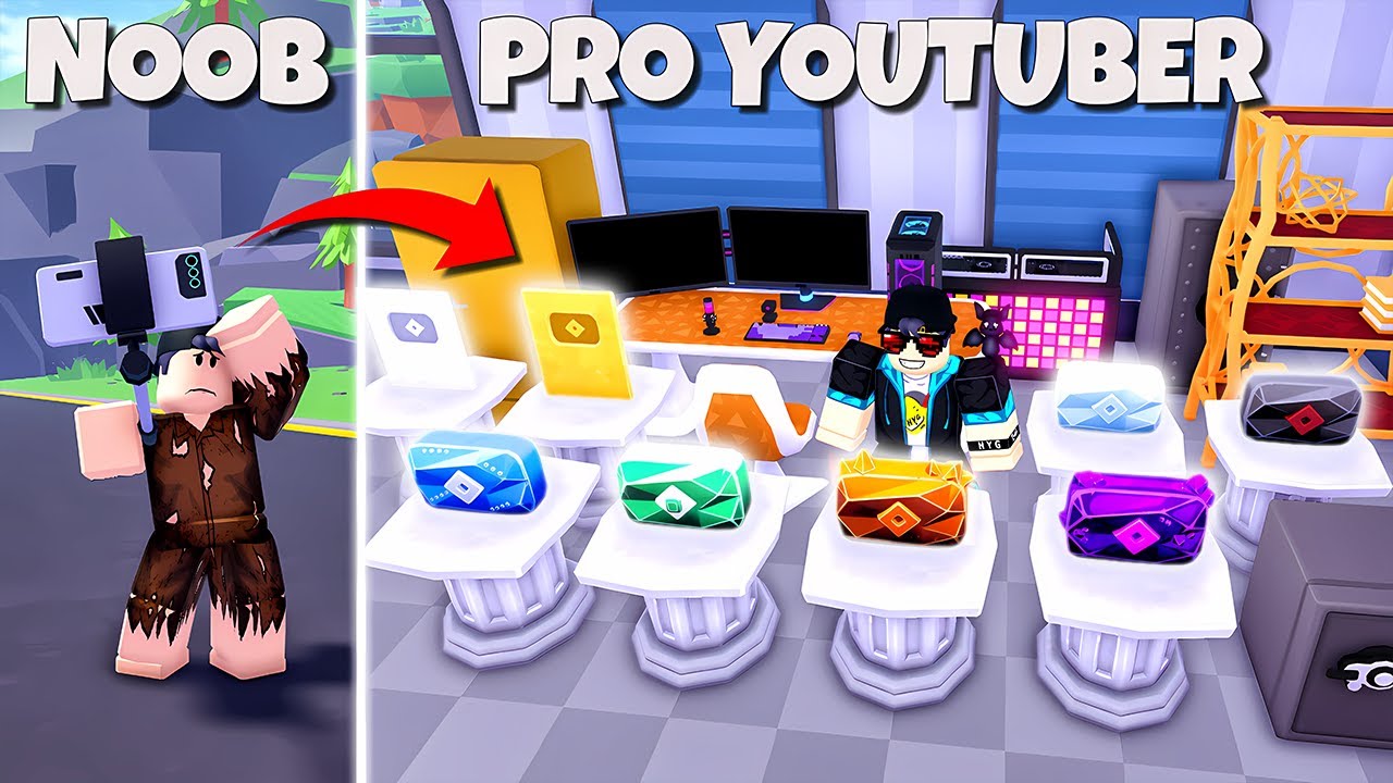 SERU!! Simulator Jadi YOUTUBER GAMING TERKENAL & Capai 1 Miliar Subs 🔥🗿🔥 | RoTube Life 2 Indonesia