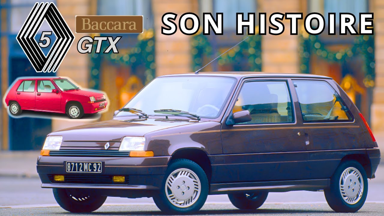 Renault 5 Baccara & GTX : Le LUXE des Années 80