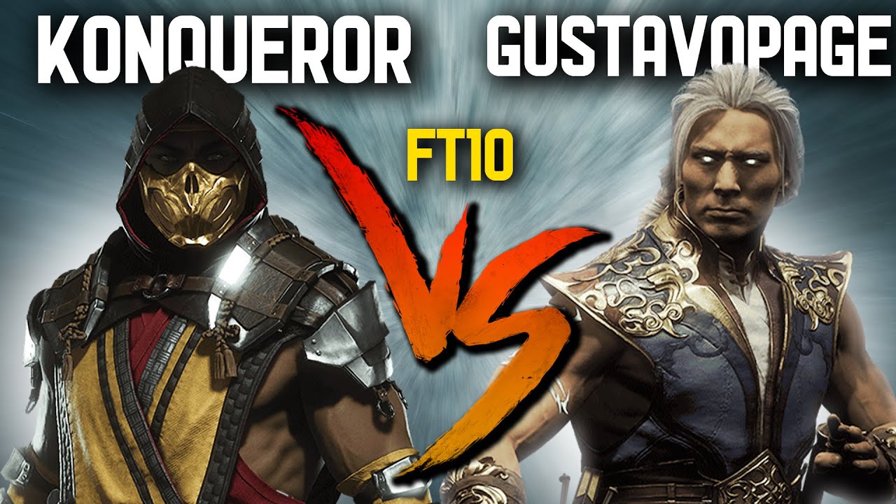 KONQUEROR VS GUSTAVOPAGE (FT10-125R$) ROLOU MERCY!!!