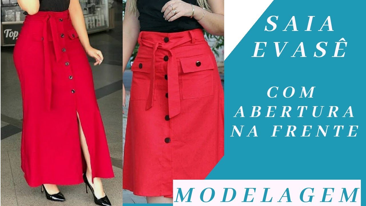Modelagem De Saia Evasê