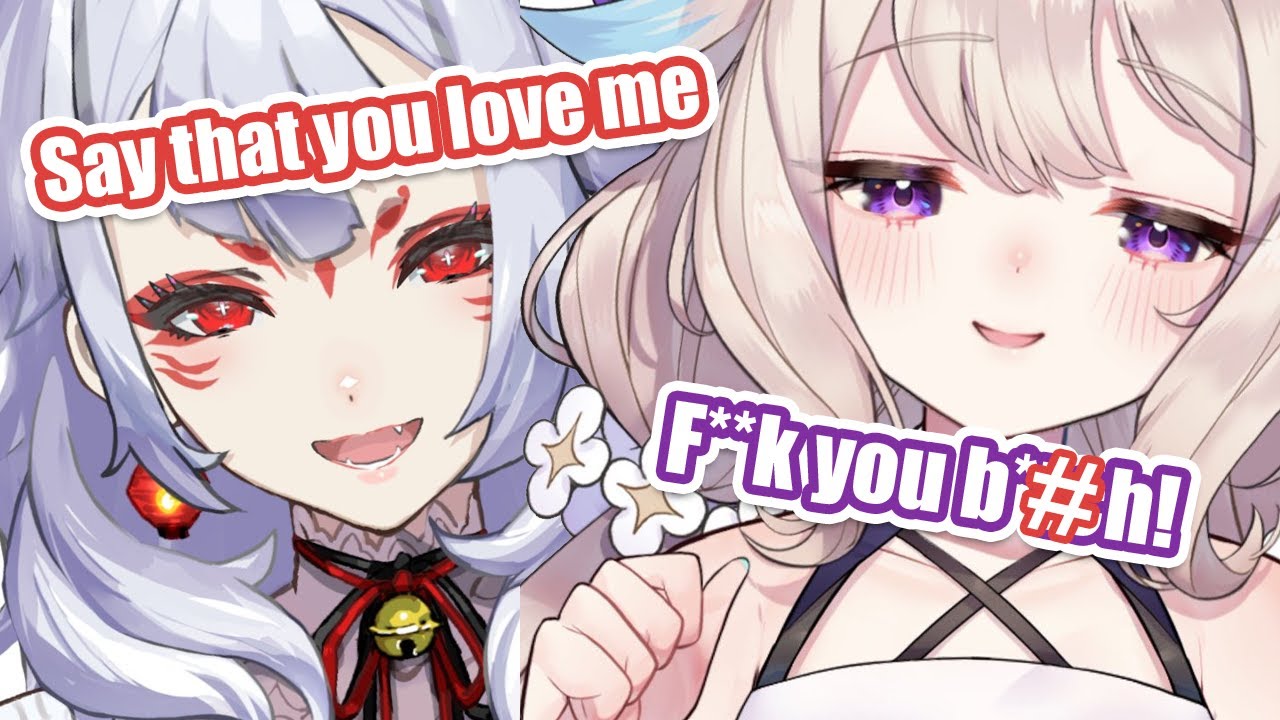 Say that you love me!