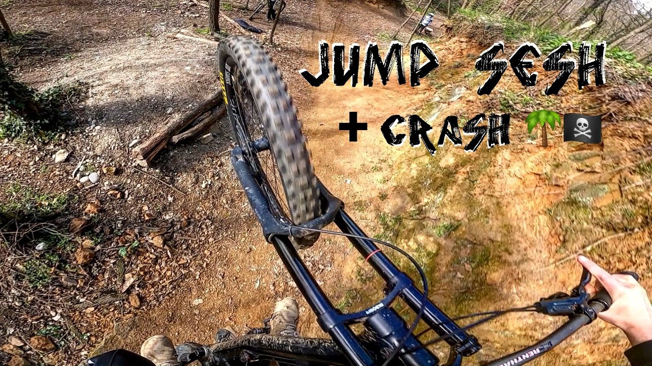 VTT Jump et crash au spot ! 🌴