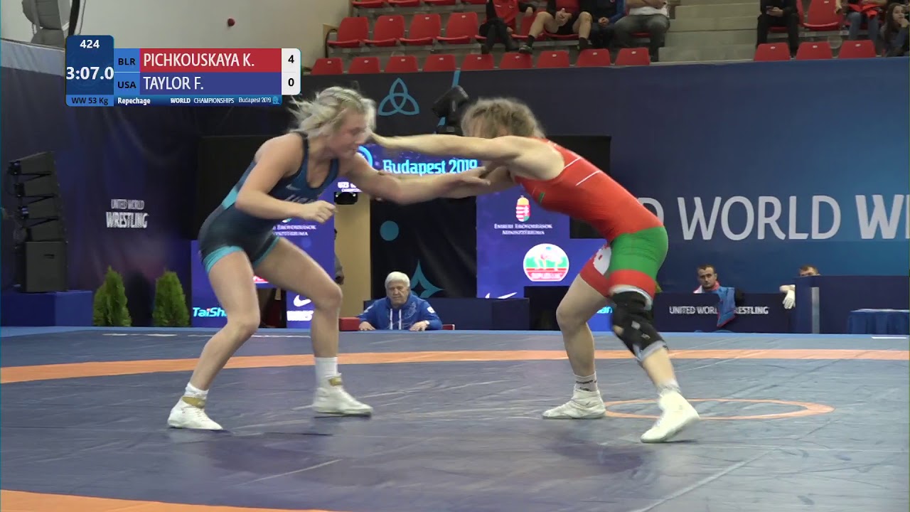 Repechage WW - 53 kg: K. PICHKOUSKAYA (BLR) v. F. TAYLOR (USA)