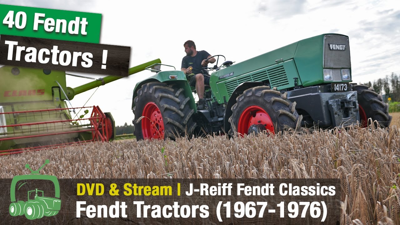 J-Reiff Fendt Classics Vol. 4 | Preview DVD & 4K Stream | Fendt Farmer + Favorit Tractors | Vintage