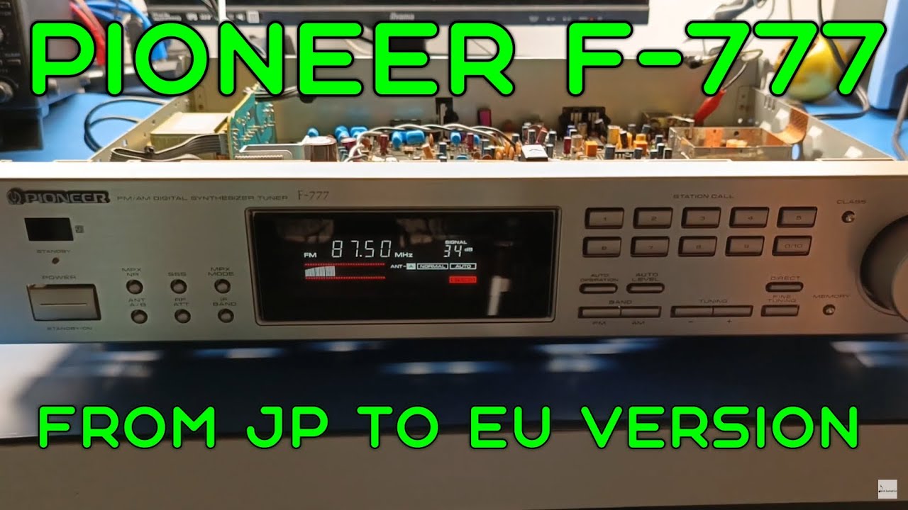 PIONEER F-777 from JAPAN to EUROPE