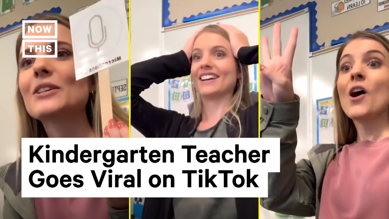Kindergarten Teacher Goes Viral on TikTok | NowThis