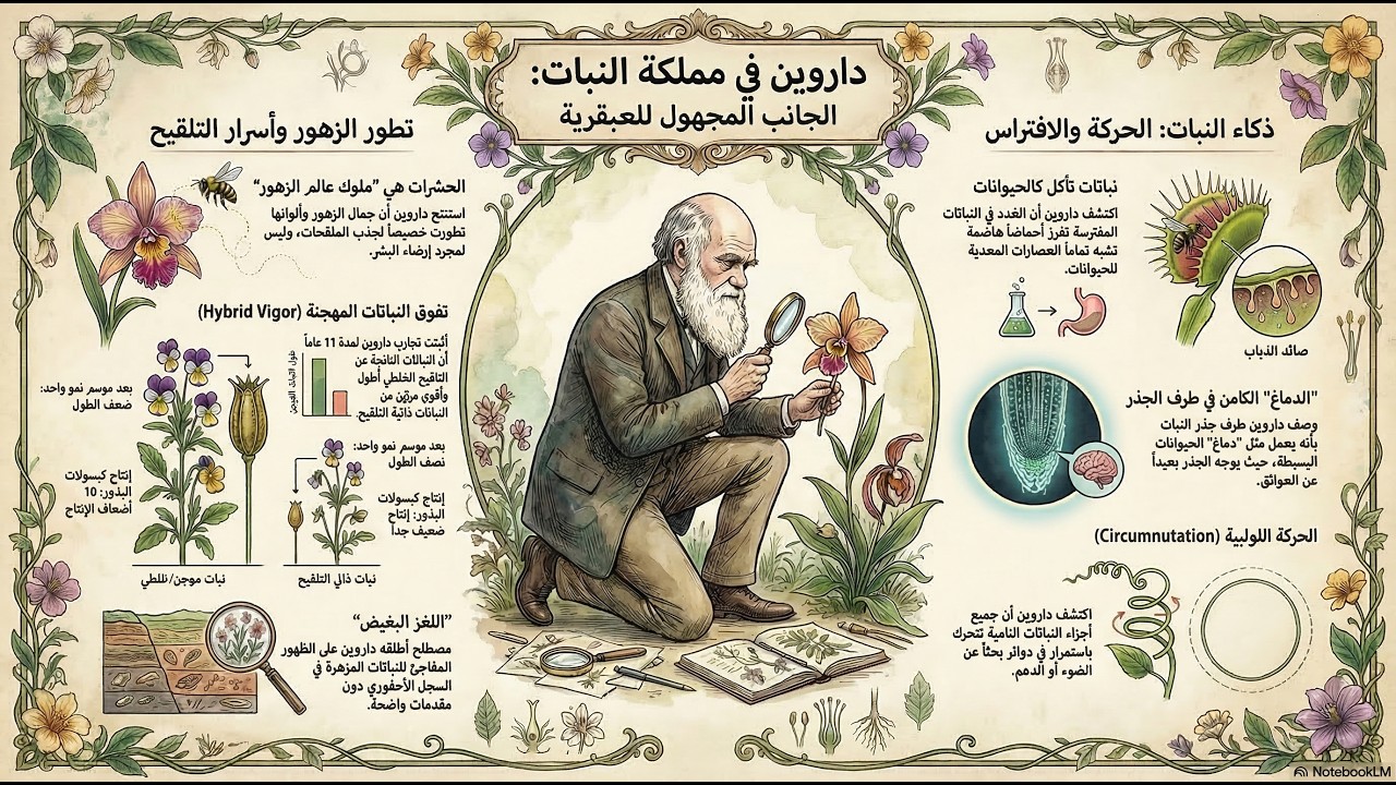 حديقة داروين السرية - مملكة النبات
