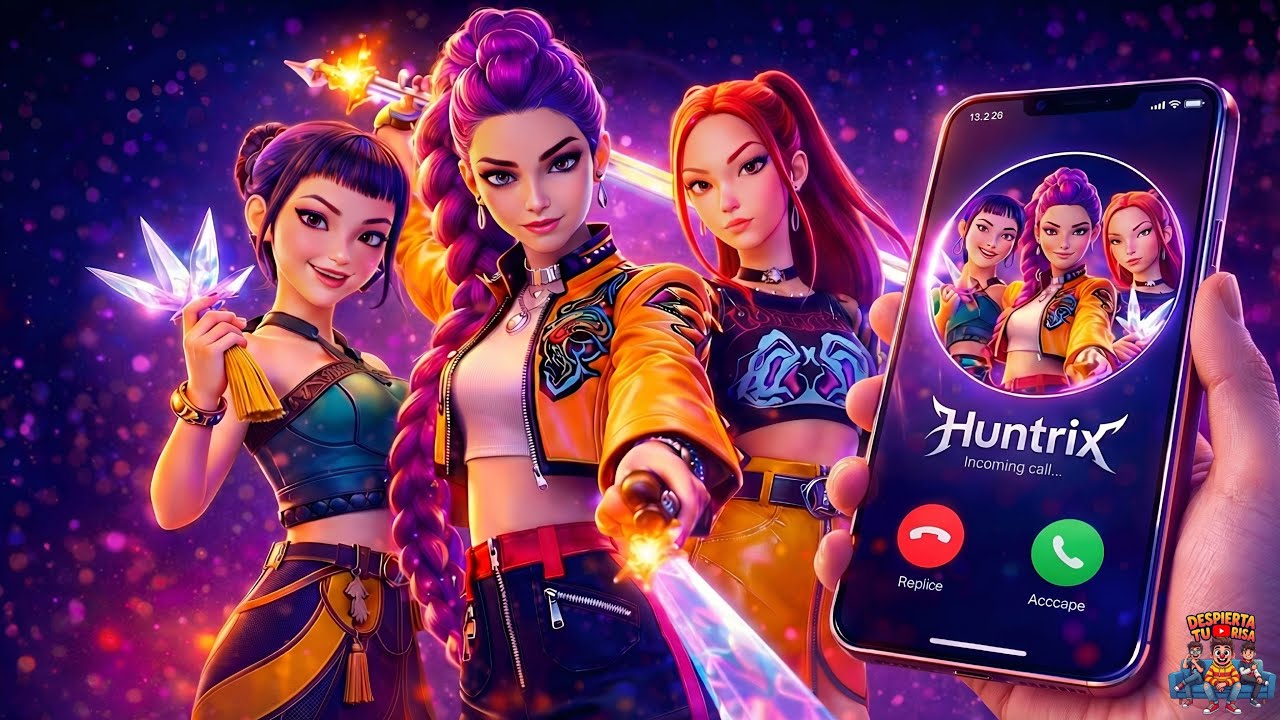 📞 LLAMADA de HUNTRIX (RUMI, ZOEY & MIRA) ✨¡Contestaste y ellas te eligieron! 💖 | K-Pop Demon Hunters