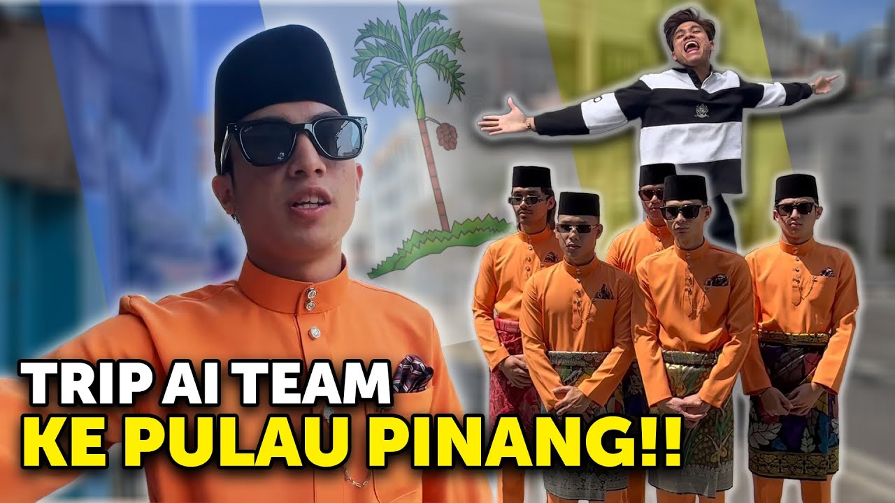 BUAT KERJA GILER AJAK AI TEAM PERGI KE PULAU PINANG UNTK AMBIK GAMBAR?!.SYAHMIE MENGAMOK SEBB PRANK!